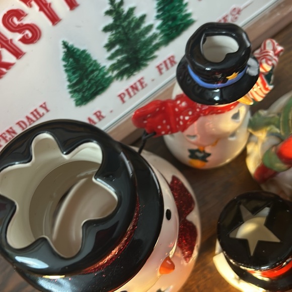 Snowman Tea Light Bundle - Picture 4 of 8